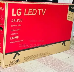 Lg 43" Smart Led Tv New Paked