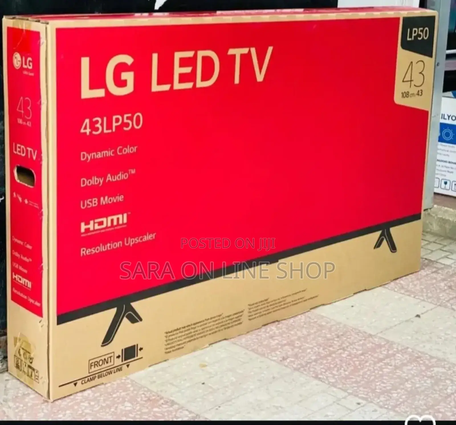 Lg 43" Smart Led Tv New Paked