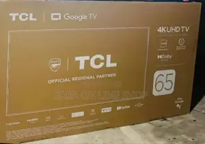 Photo - ▼Tcl 65"▲ Googel Uhd Android Tv◆ New 2025 ◆