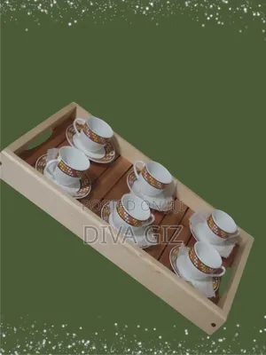 New Year's Discount 1. የጠረጴዛ ረከቦት/ ሰርቪስ መሆን የሚችል 2. 6 ስኒ