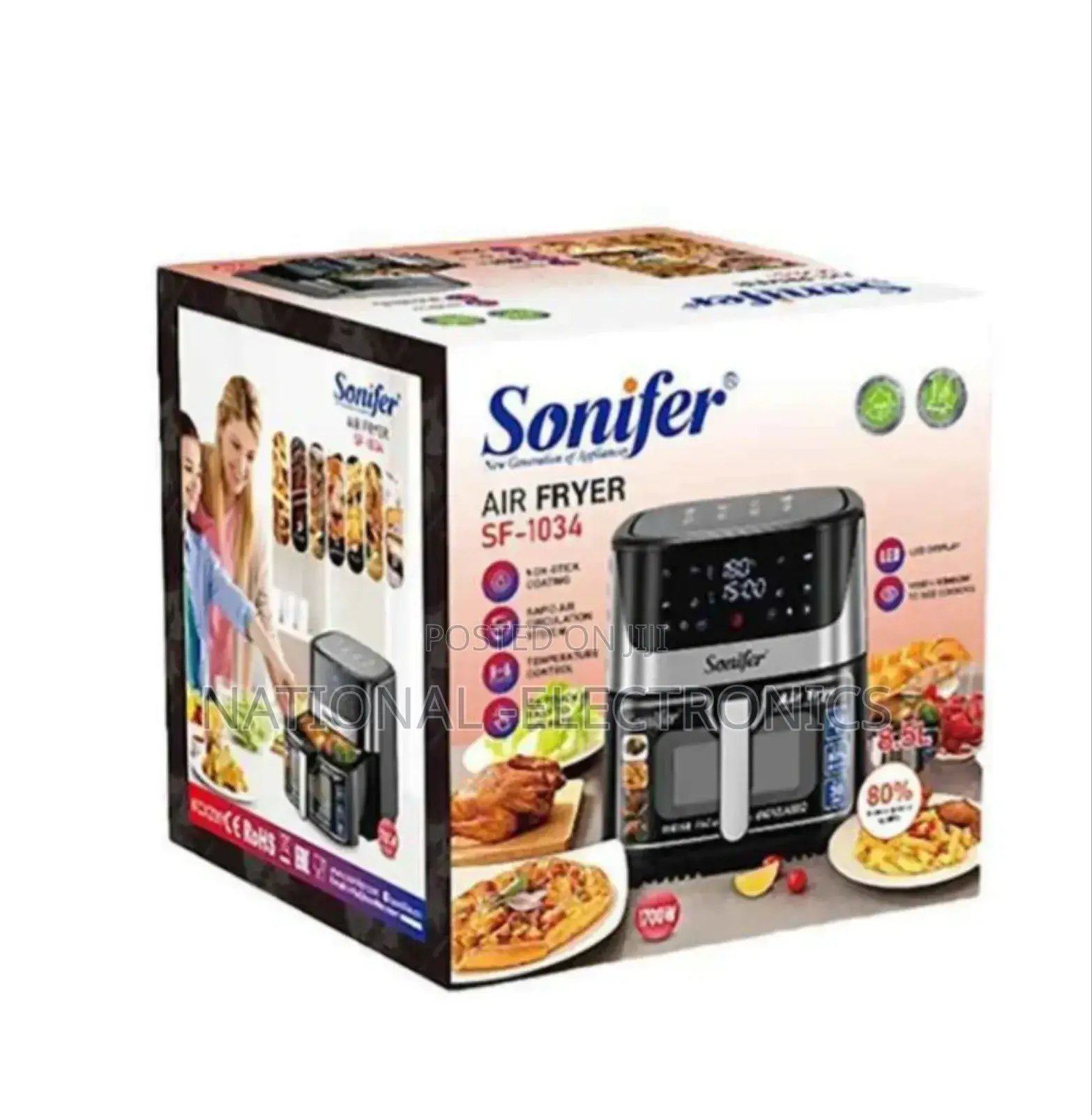 Sonifer Air Fryer 8.5liter