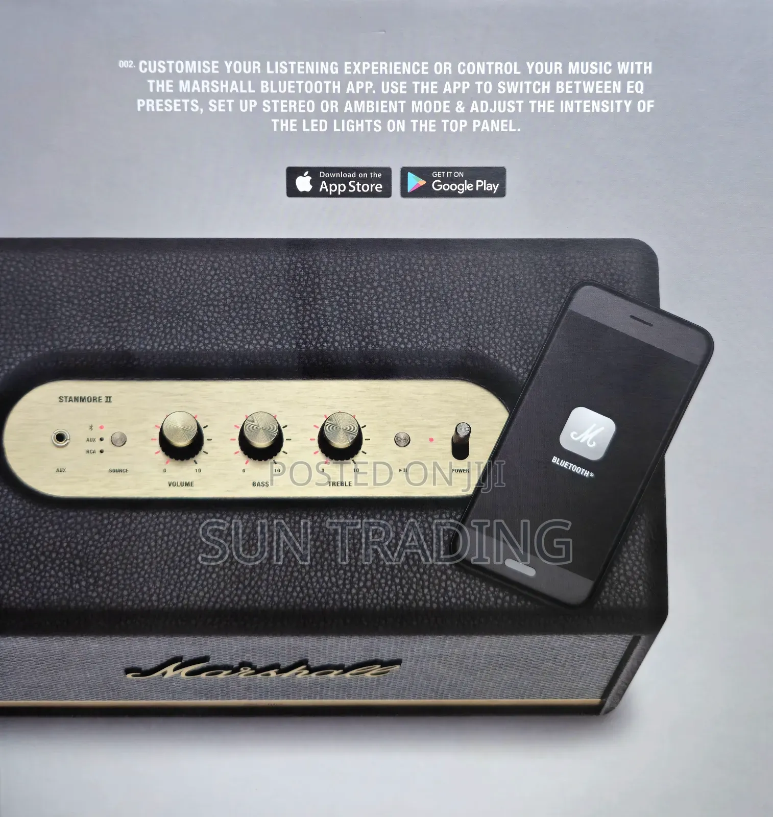 Marshall Stanmore 2 Premium Black Speaker