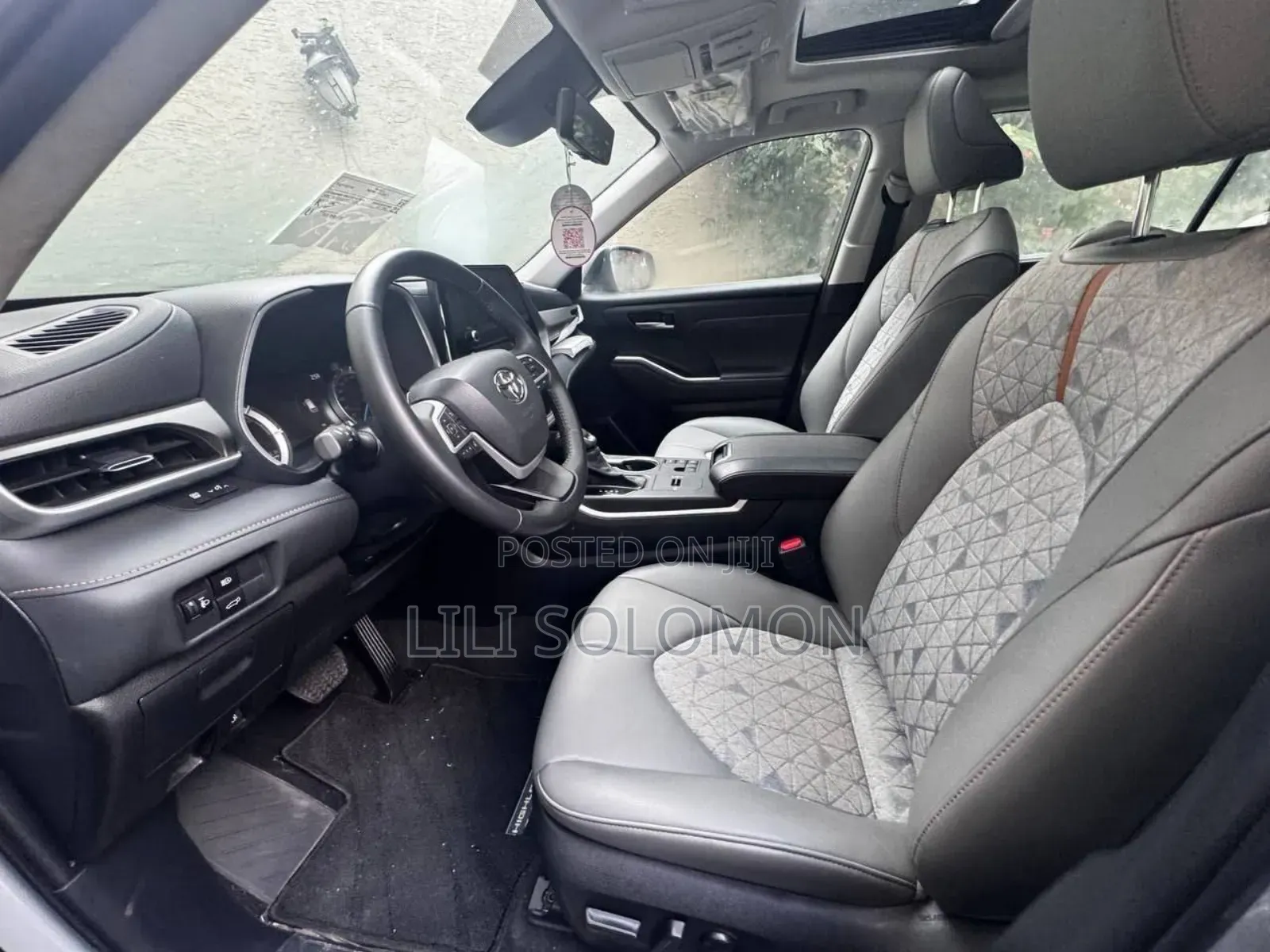 New Toyota Grand Highlander Hybrid 2025 Silver