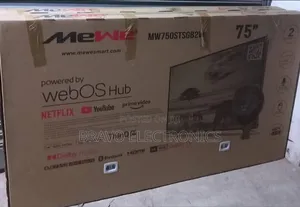 Mewe 75" Smart Tv – Ultra Hd With Webos