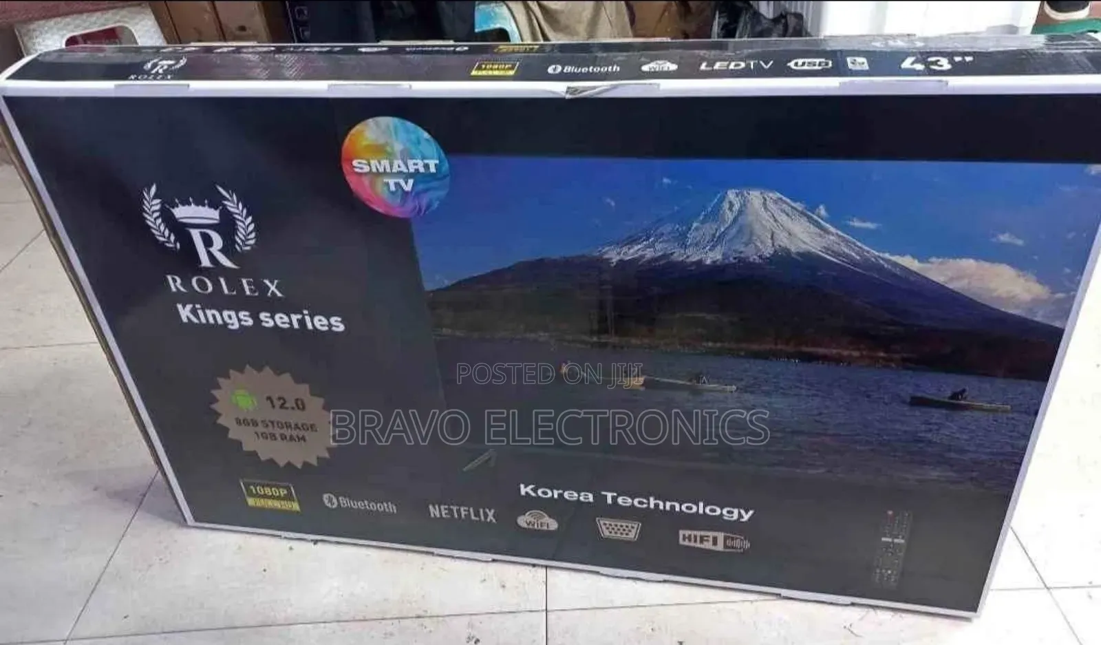 Rolex 43" Full Hd Smart Tv – Clear Picture, Smart Features