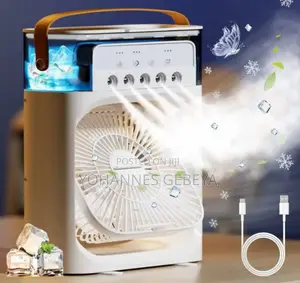 Duel Use Air Cooler Fan and Humidifier