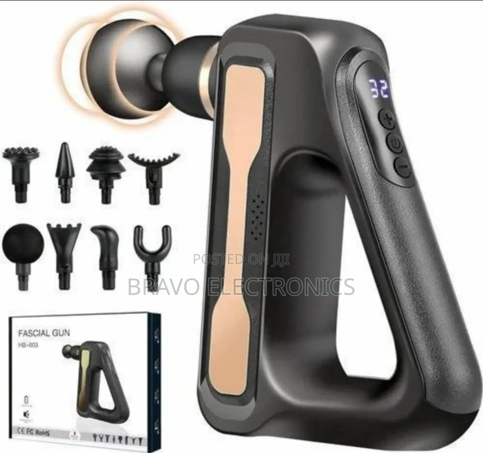 8-in-1 Massage Gun – Relax, Recover, Rejuvenate!