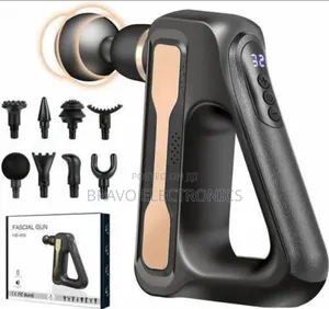 Photo - 8-in-1 Massage Gun – Relax, Recover, Rejuvenate!