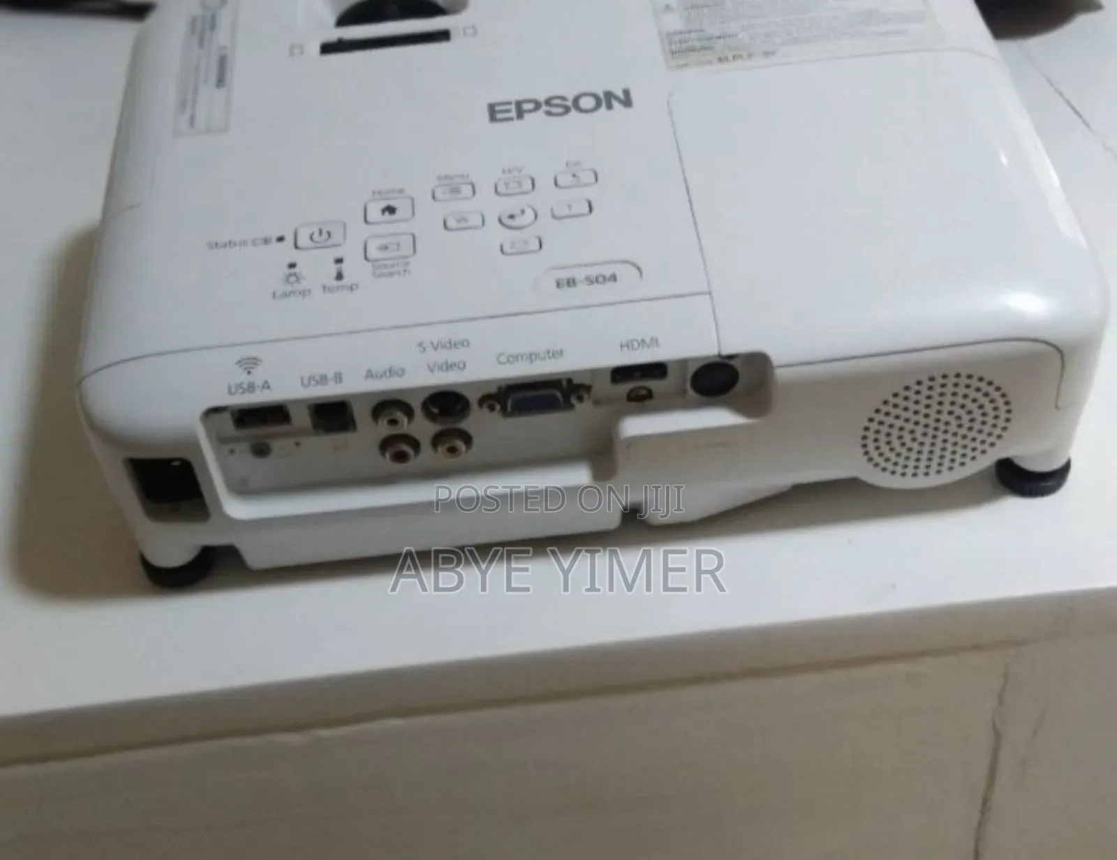 Epson Projector 
Model Name: Eb-S04
Hardware Interface: Vga, Usb,
