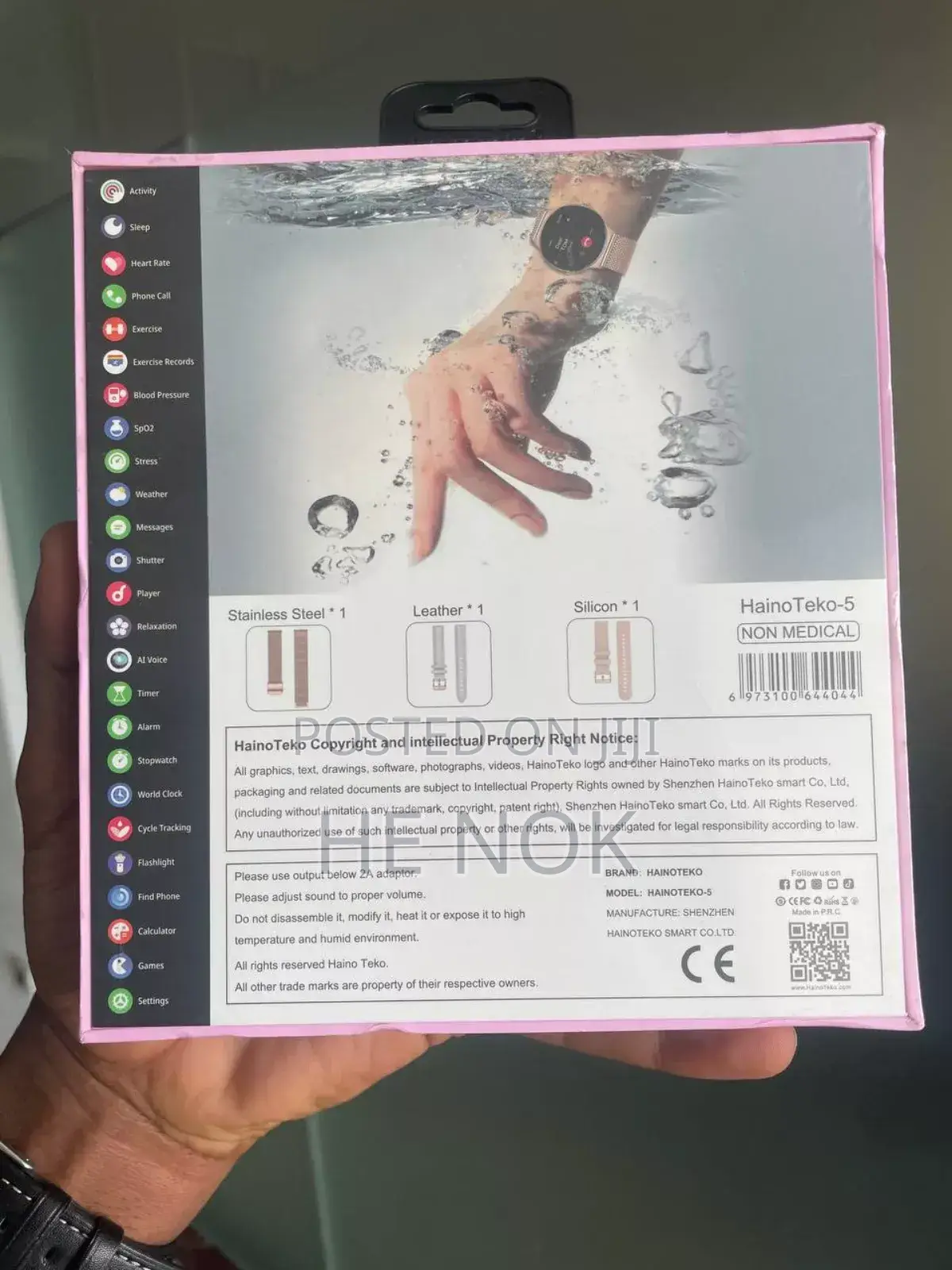 Haino Teko 5 Amoled Smart Watch Waterproof