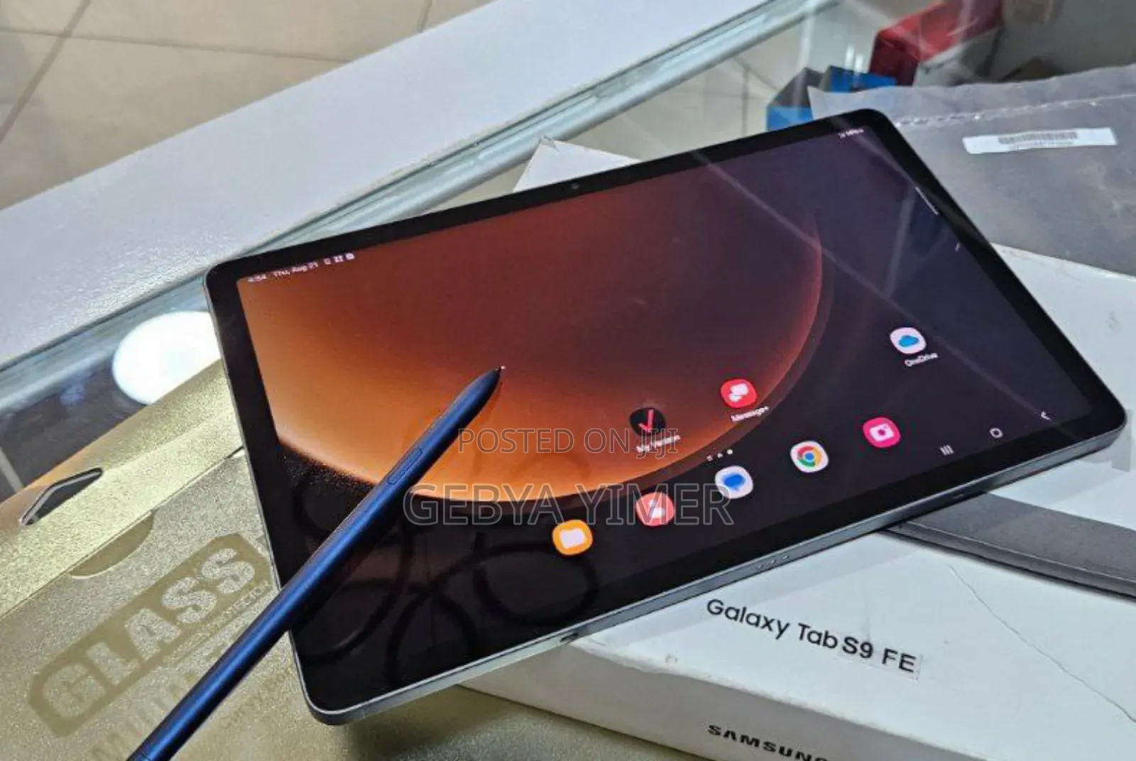 New Samsung Galaxy Tab S9 FE 128 GB Silver