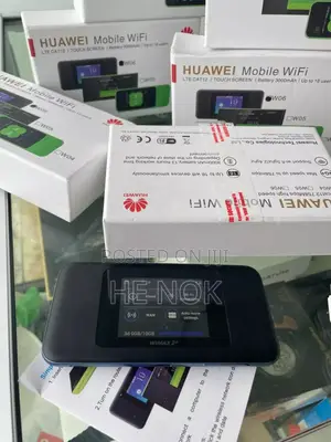 Huawei W06 Touch Screen Portable Wireless Router በጣም ፈጣን Router