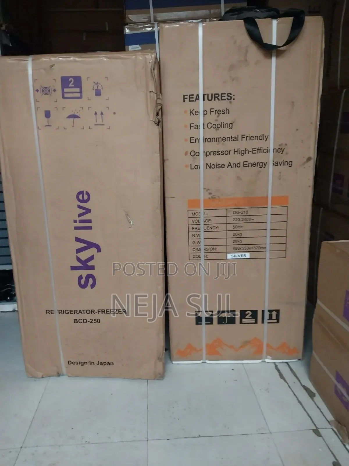 Sky Live Refrigerator 250s Fridges Deliver