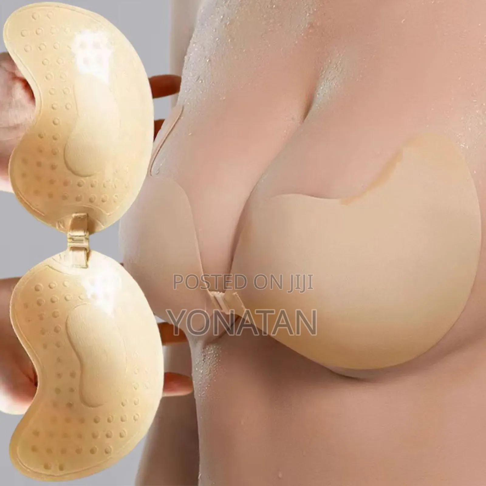 Woman's Strapless Bra Push Up Bra ገመድ አልባ ተለጣፊ ጡት ማስያዝያ