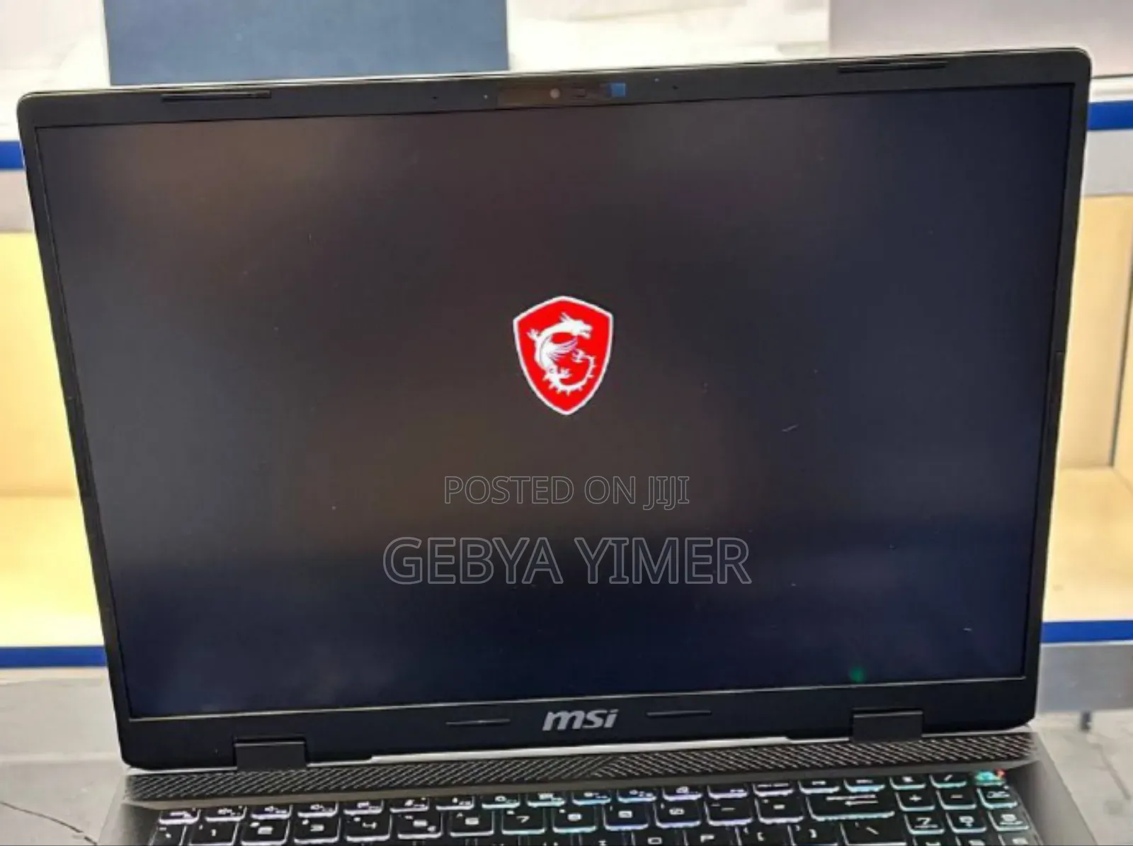 New Laptop MSI Crosshair 15 16GB Intel Core I7 SSD 1T