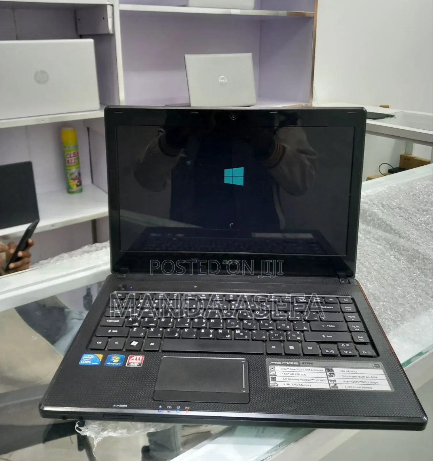 Laptop Acer Aspire 1 3GB Intel Pentium HDD 320GB