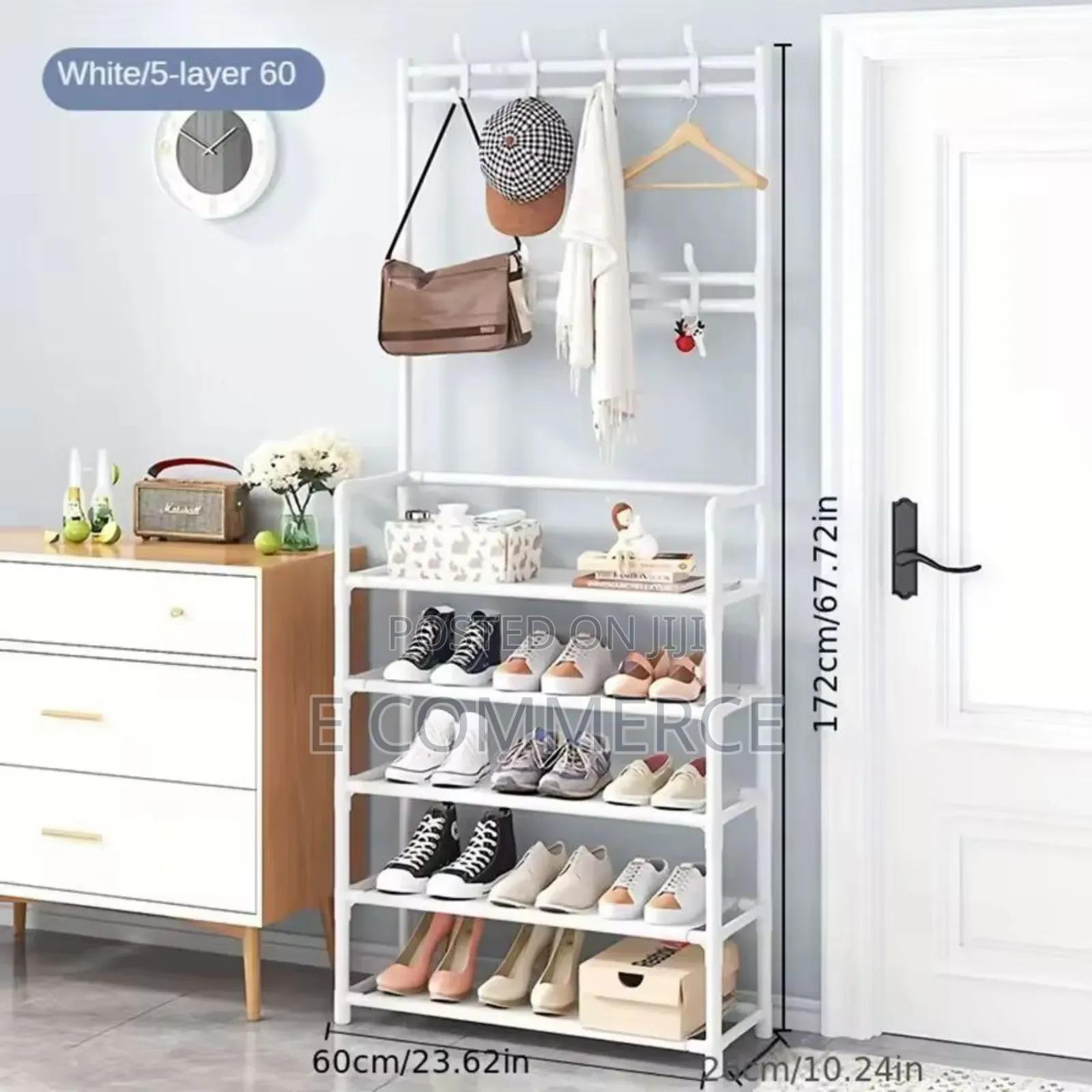 New Simple Floor Clothes Rack