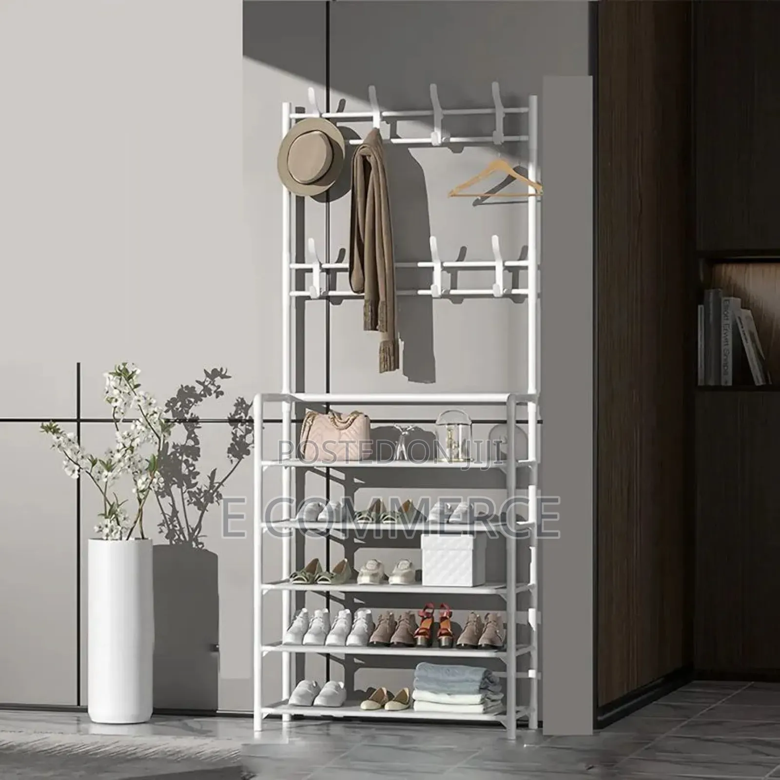 New Simple Floor Clothes Rack