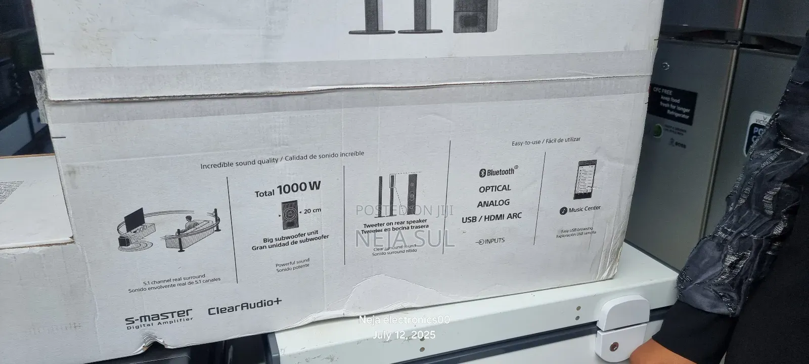 Sony Soundbar 1000w Home Theater Deliver