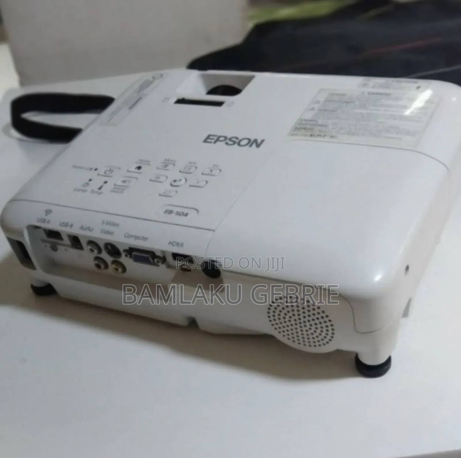 Epson Projector 
Model Name: Eb-S04