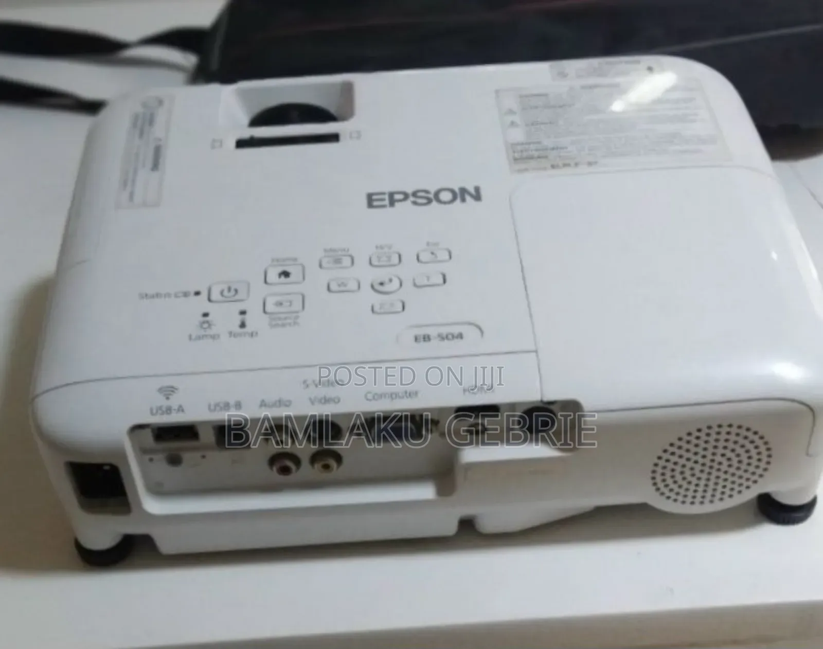 Epson Projector 
Model Name: Eb-S04