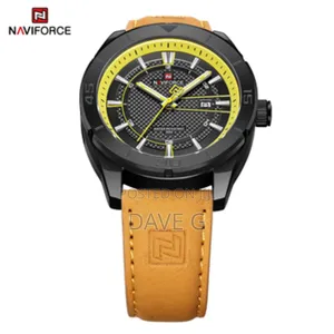 Naviforce - Fashion Men's Quartz Watch With Leather Band