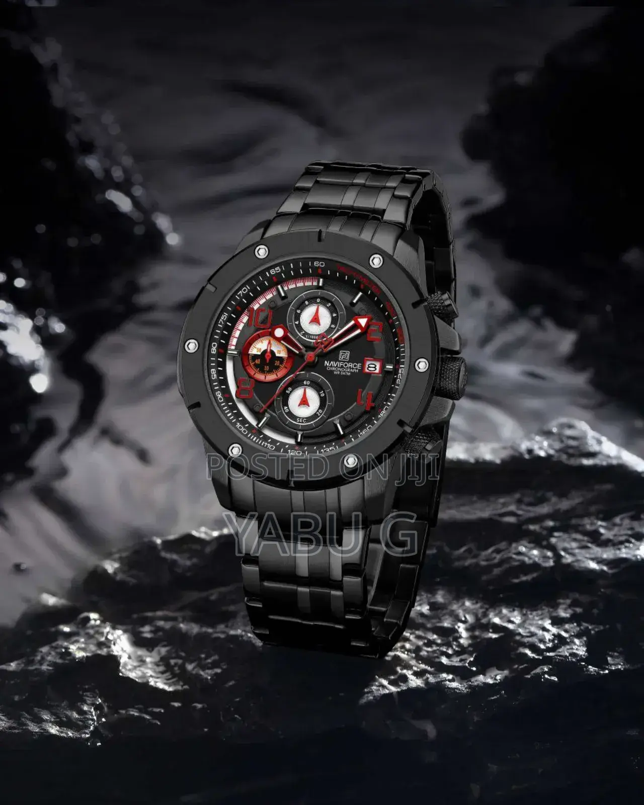 Naviforce Elitex Watch for Men Silver
Chronograph Luxury Watch