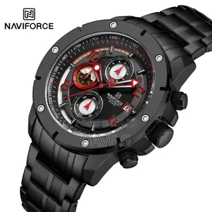 Photo - Naviforce Men's Stainless Steel Watches Quartz Business Chronograph