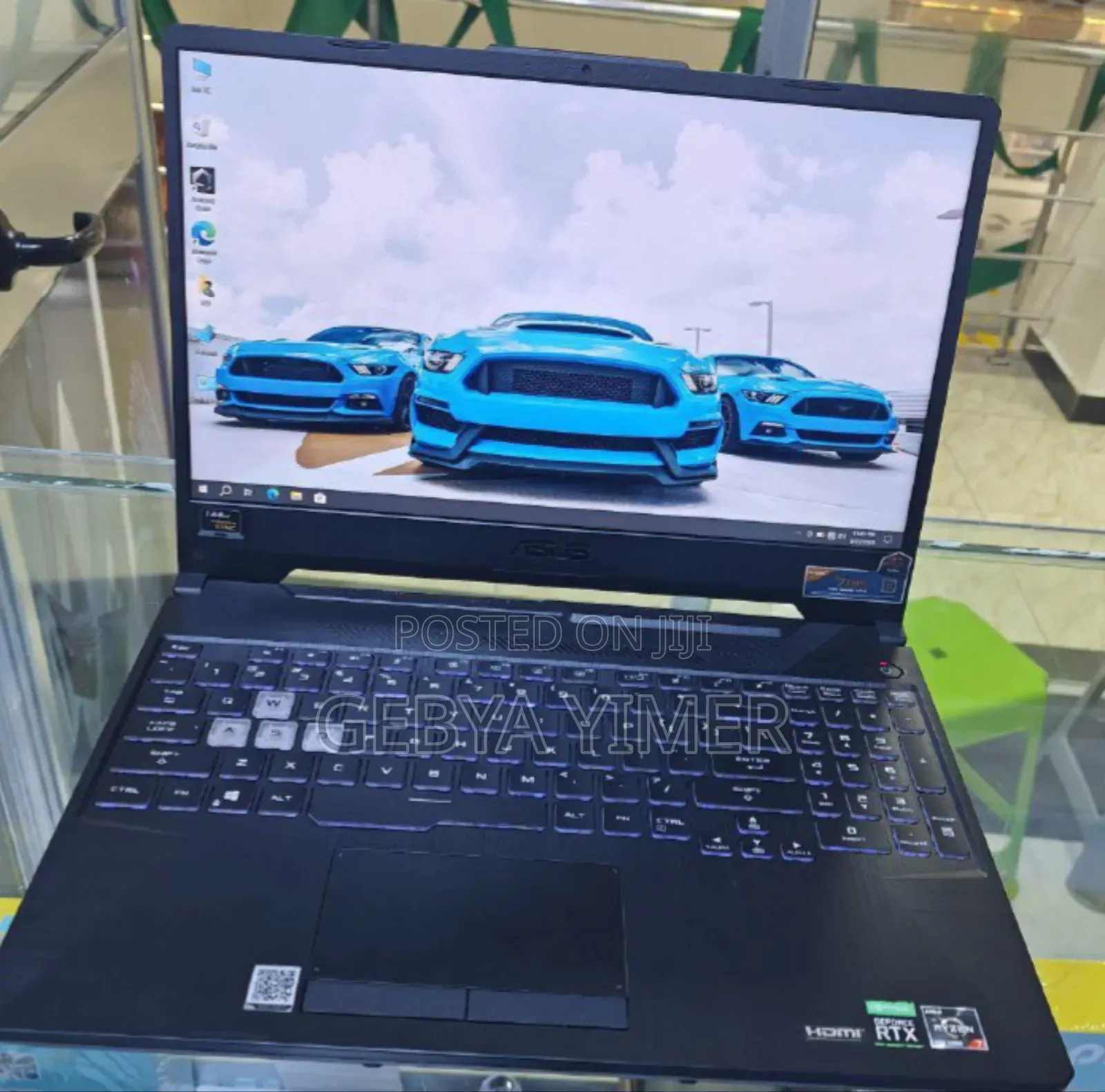 New Laptop Asus TUF Gaming A15 16GB AMD Ryzen 7 SSD 512GB