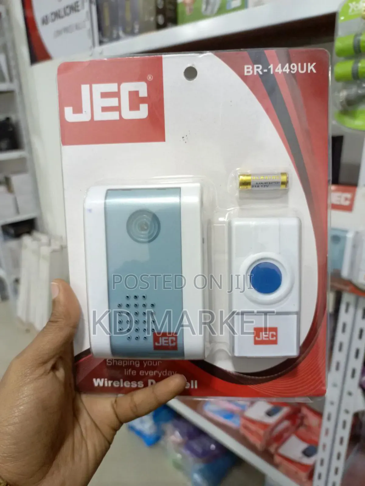 Doorbell Jec Wireless Remote Control
