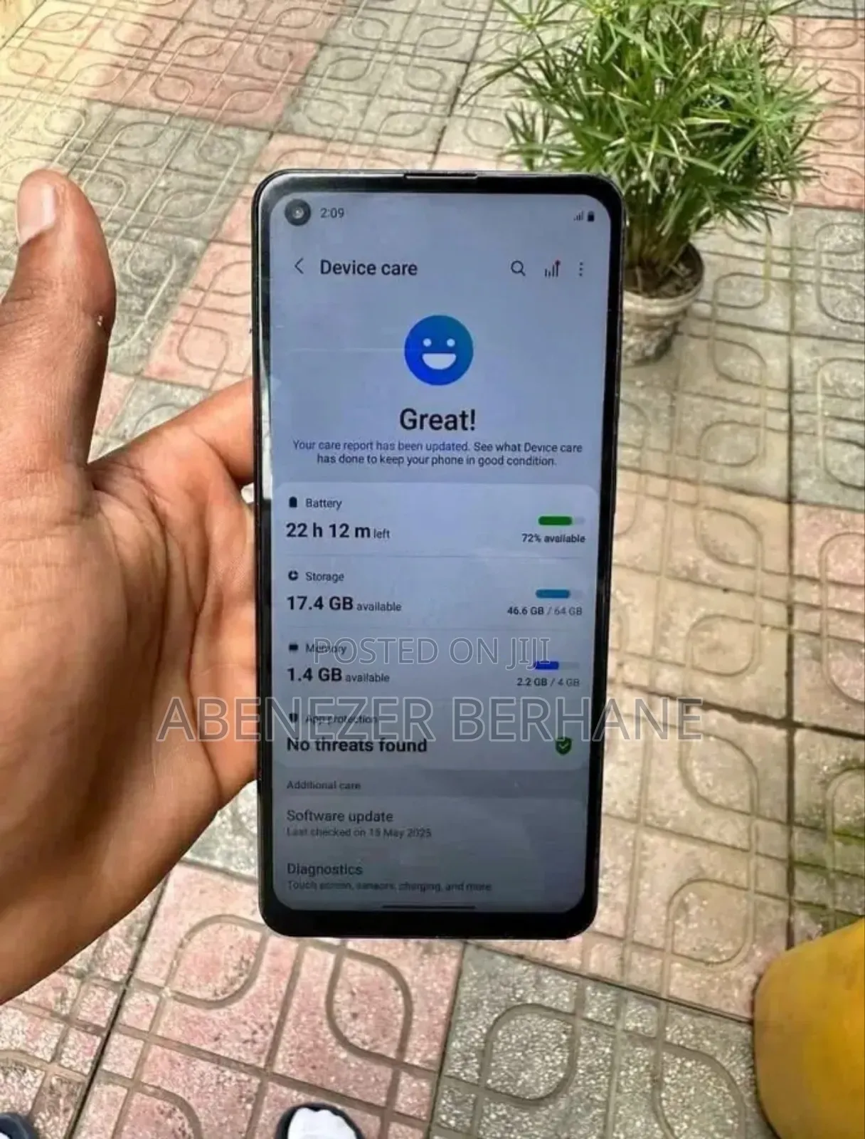 Samsung Galaxy A21s 64 GB Blue