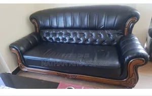 Living Room Leather Sofa