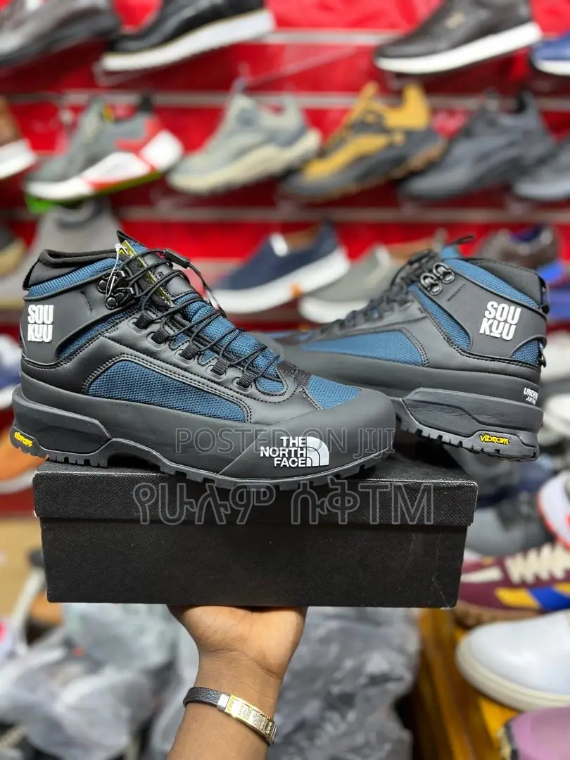 The North Face Glenclyff Gore Tex ‘Black/Blue’ High Boots Men’S Shoes