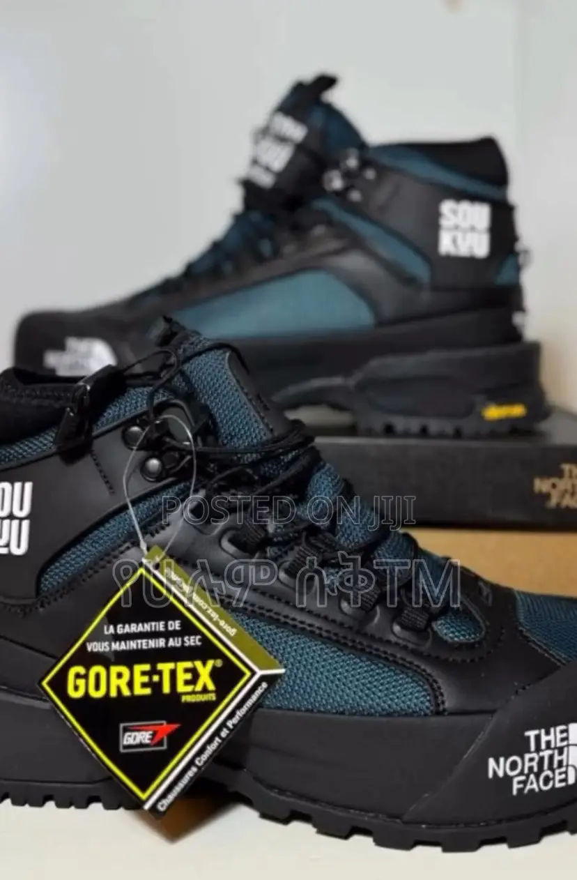 The North Face Glenclyff Gore Tex ‘Black/Blue’ High Boots Men’S Shoes