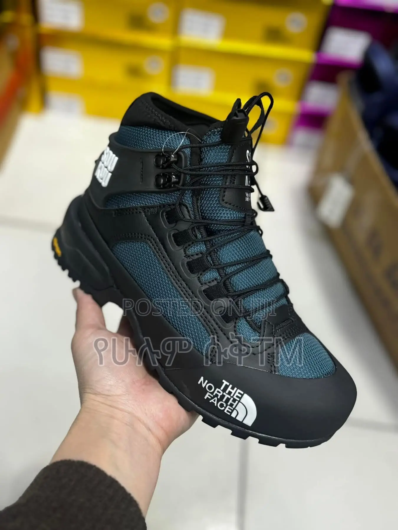 The North Face Glenclyff Gore Tex ‘Black/Blue’ High Boots Men’S Shoes