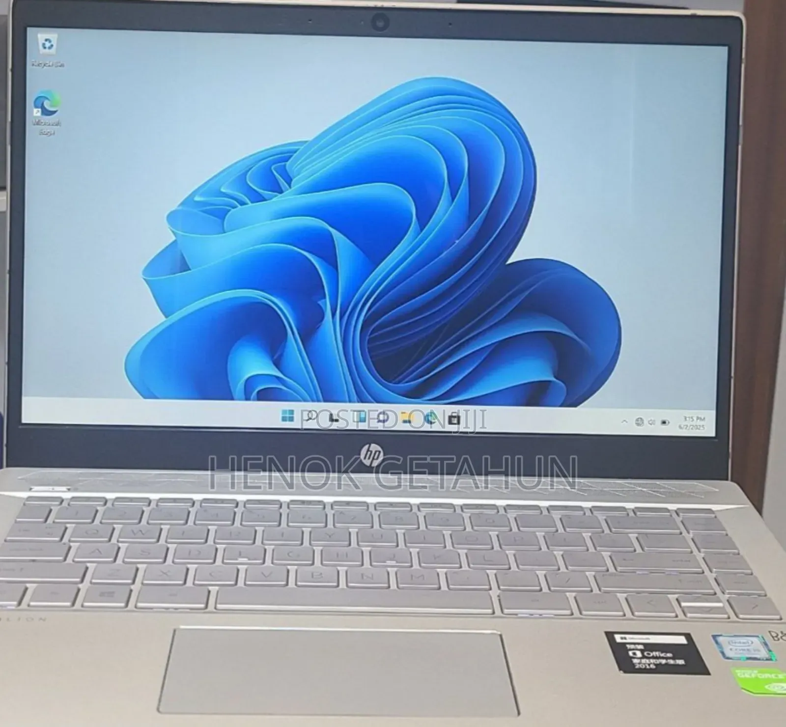 New Laptop HP Pavilion 15 16GB Intel Core I5 SSD 512GB