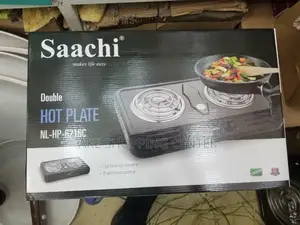 Photo - Saachi Double Hot Plate – 2000w Electric Stove