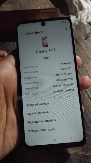 Photo - Samsung Galaxy A51 5G 128 GB White