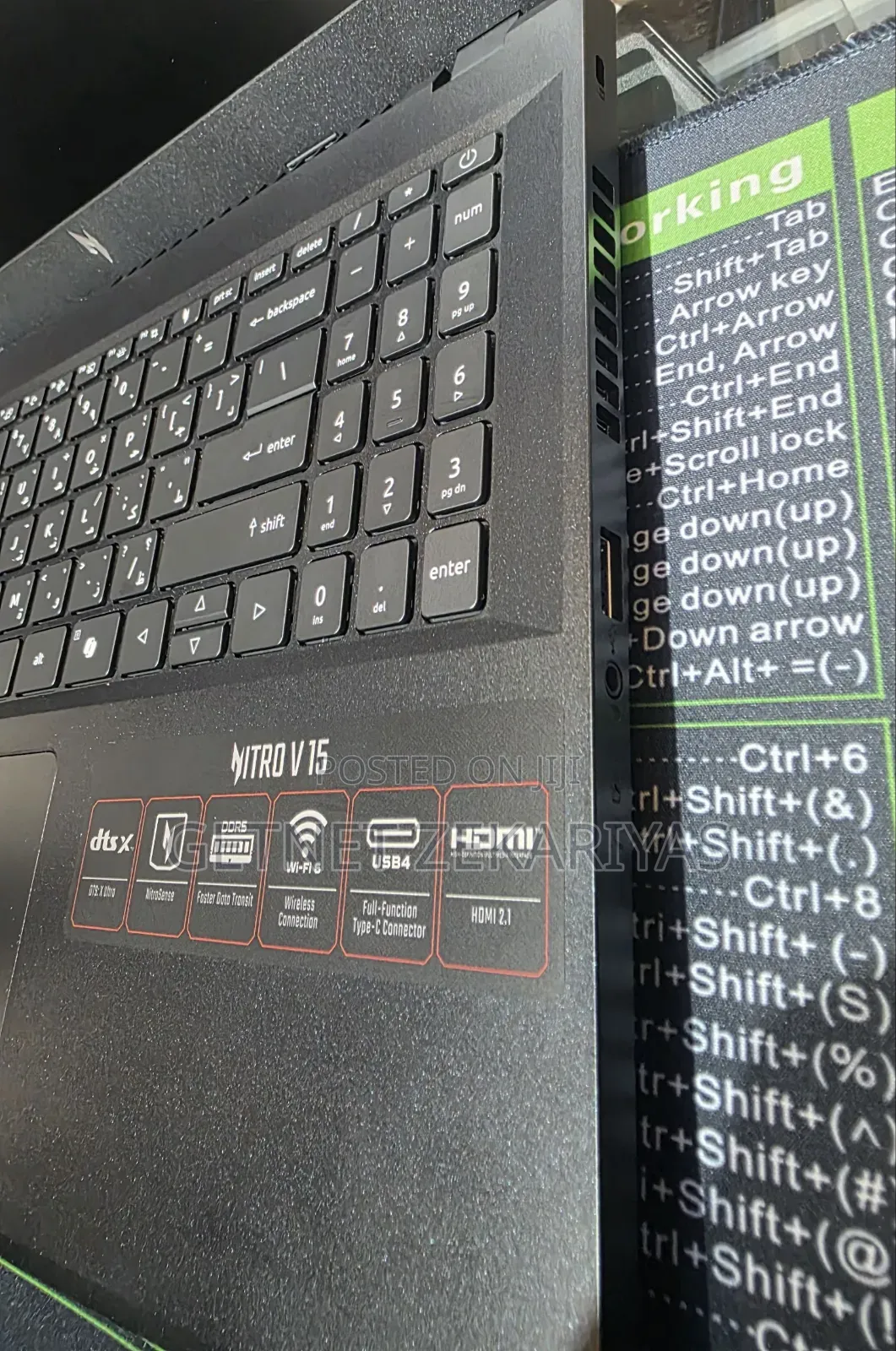 New Laptop Acer Nitro 5 16GB AMD Ryzen 7 SSD 512GB