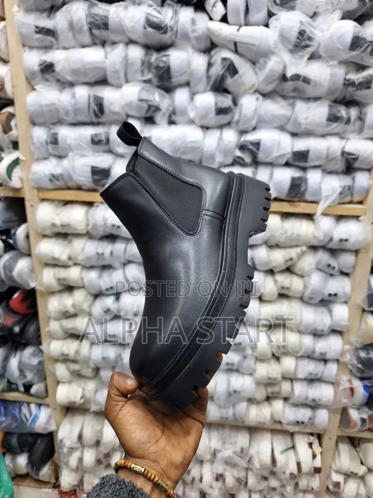  Double Sole Chealse Boots 
 Stock Product 
 Size -- 39--44