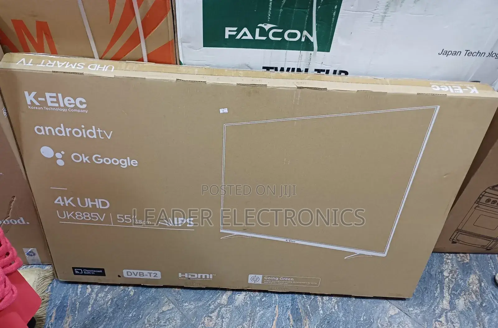 K-Elec Tv 55" Smart Android Tv Korea Technology