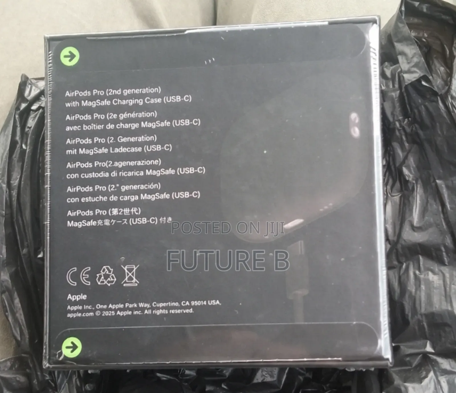 Airpod Pro 2nd Generation Classic Black, Future-Ready Sound