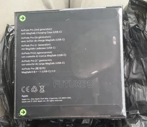 Airpod Pro 2nd Generation Classic Black, Future-Ready Sound