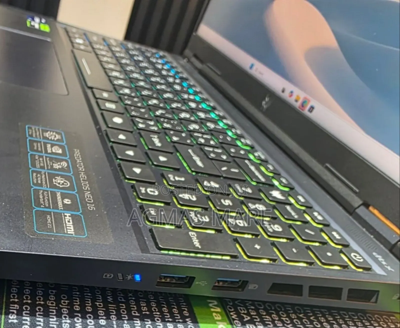 New Laptop Acer Predator Helios Neo 16 16GB Intel Core I9 SSD 1T