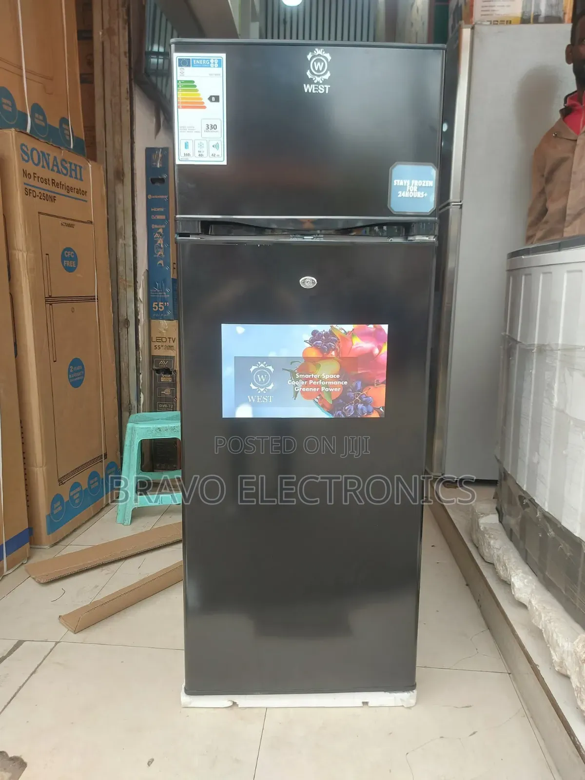 West 350l Refrigerator – Spacious Reliable!