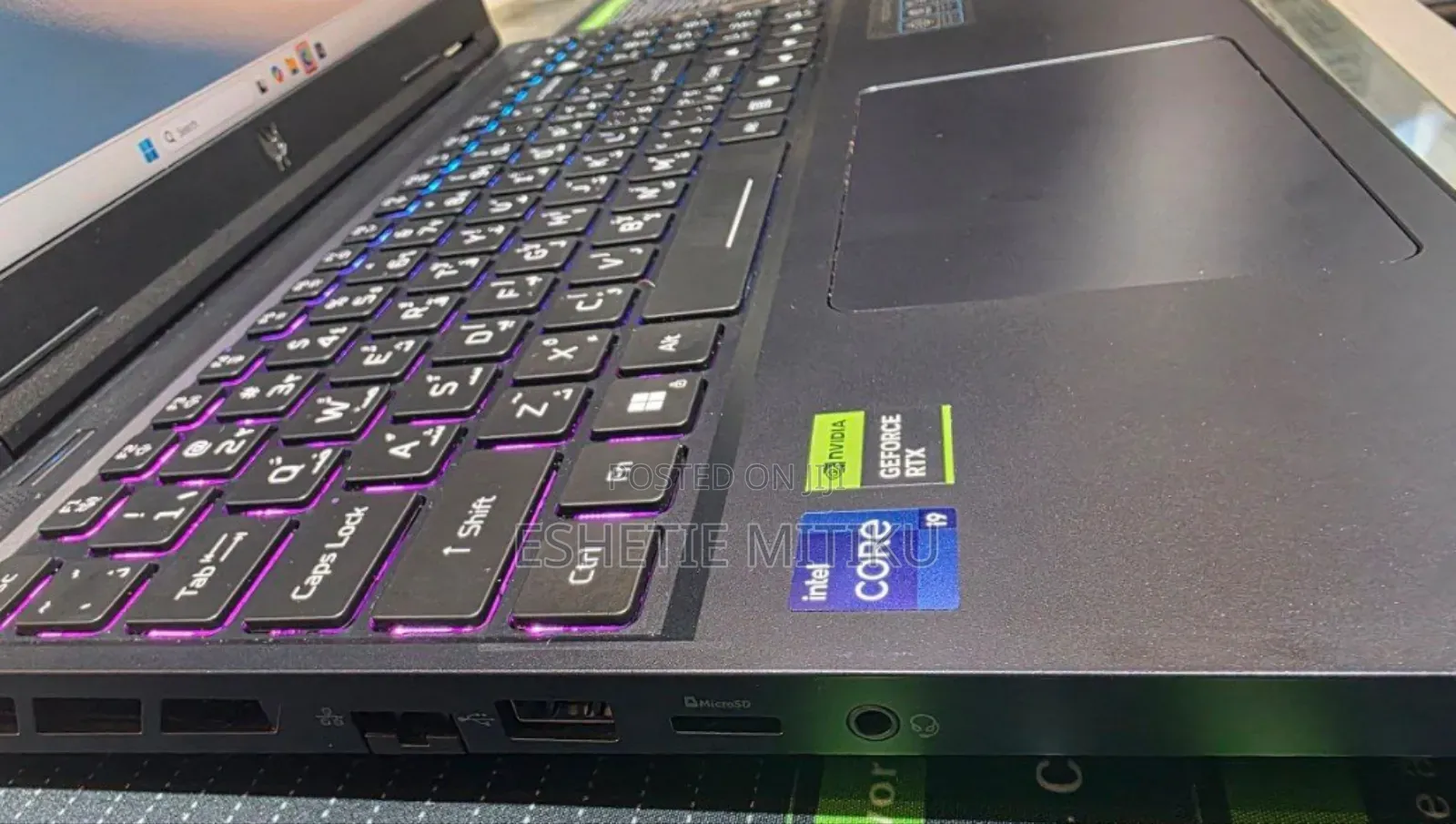 New Laptop Acer Predator Helios 300 16GB Intel Core I9 SSD 1T