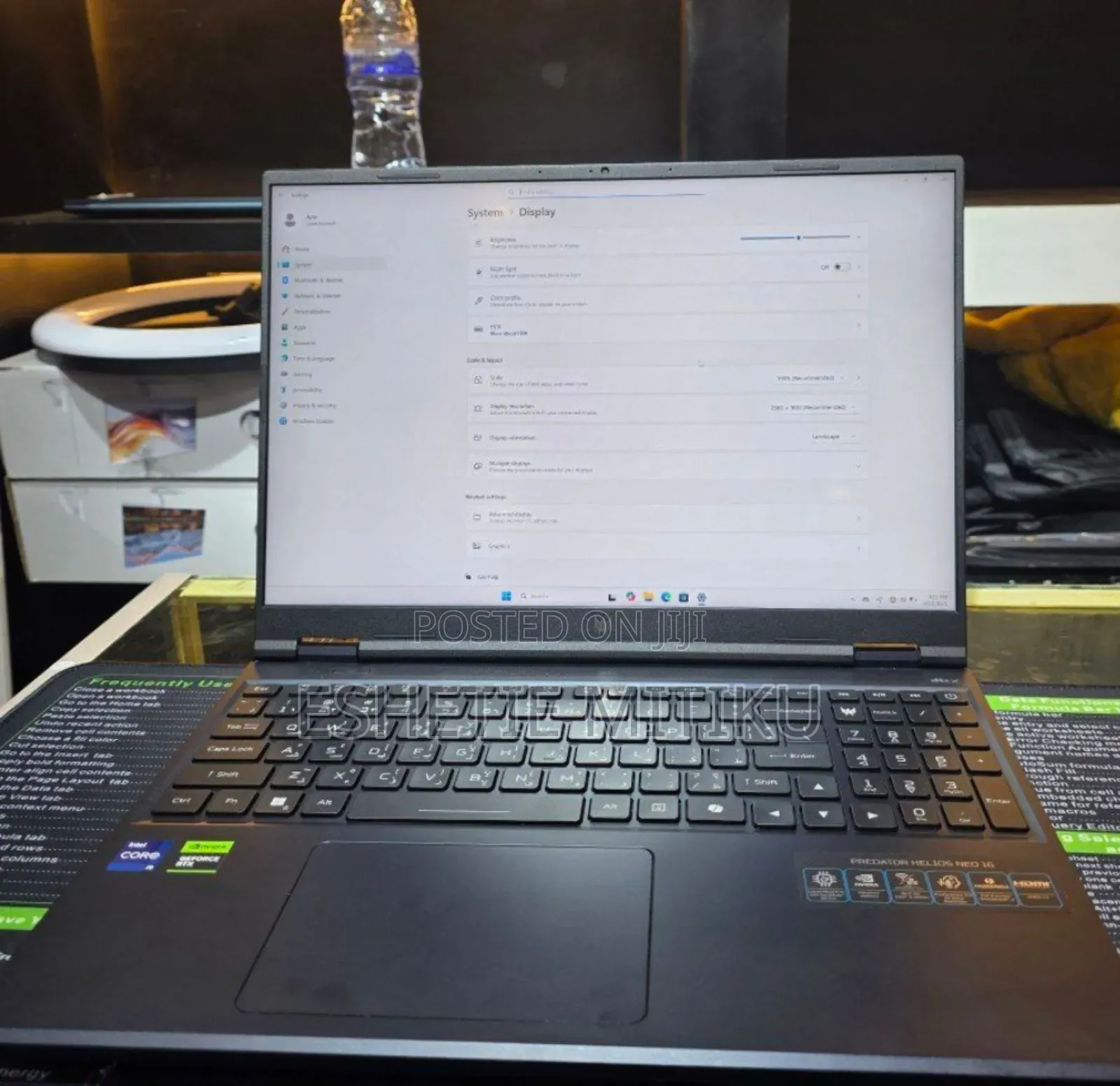 New Laptop Acer Predator Helios 300 16GB Intel Core I9 SSD 1T