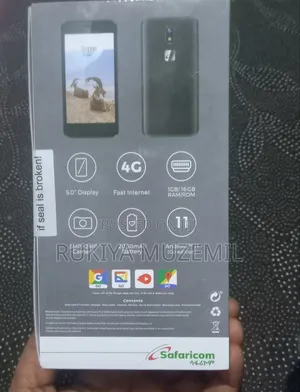 New Safaricom Neon Ray Pro 16 GB Black