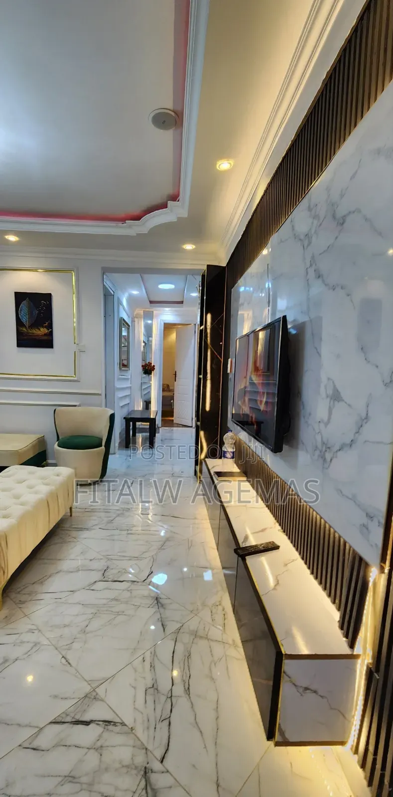 Furnished 2bdrm Condo in 40/60 Condominum, Yeka for sale