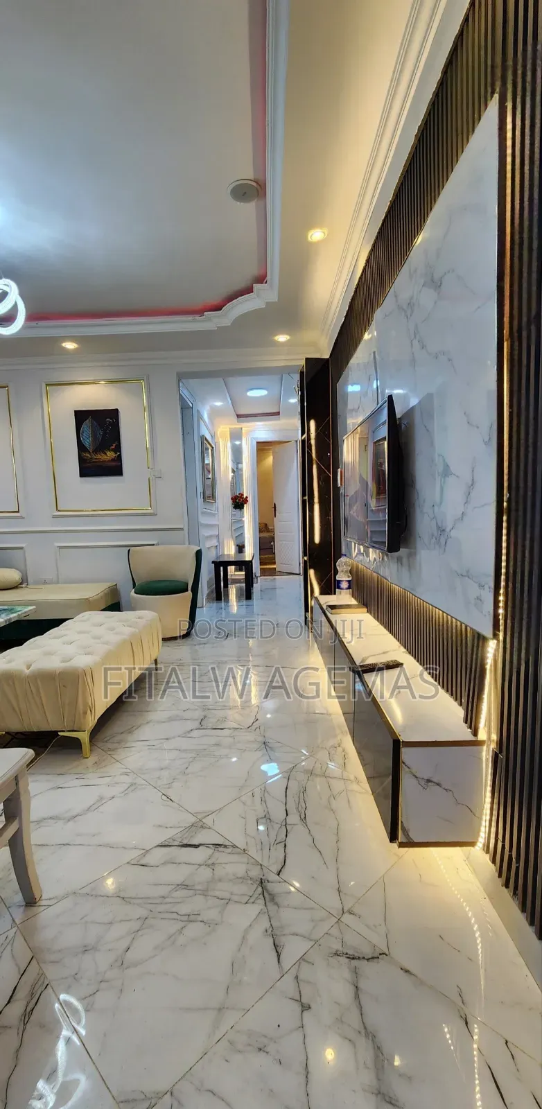 Furnished 2bdrm Condo in 40/60 Condominum, Yeka for sale